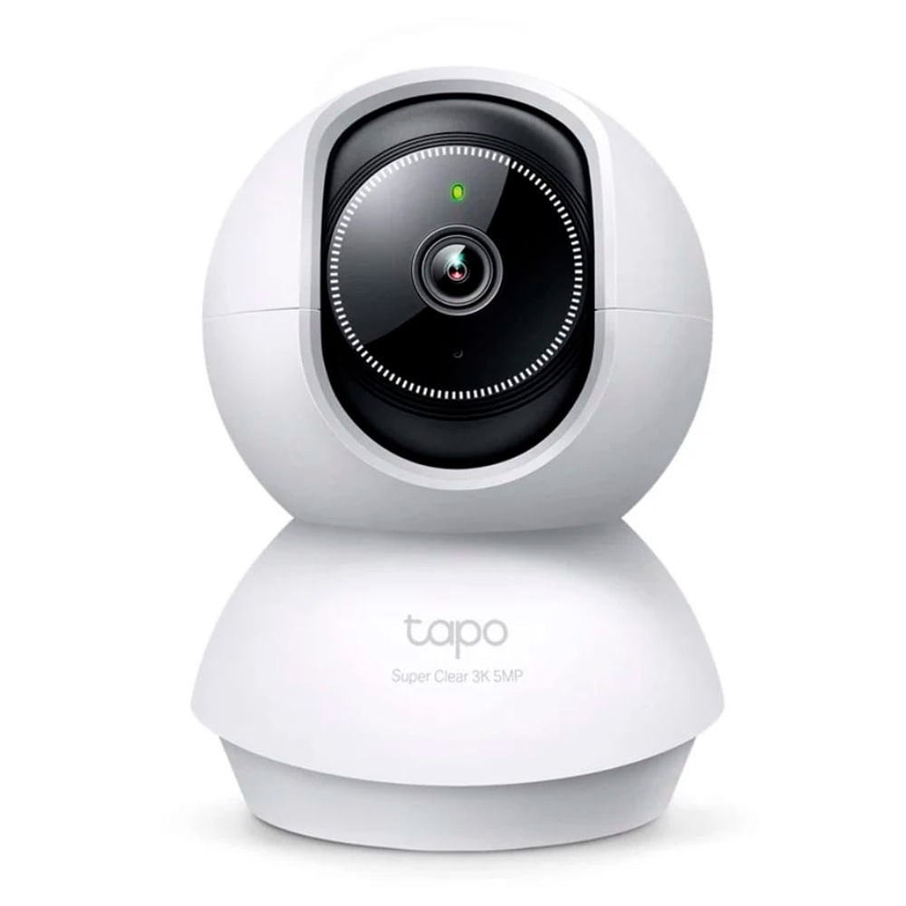 Cámara de seguridad Tapo C230 para interior, 3K 5MP, con movimiento 360°, detección inteligente, visión nocturna, blanco